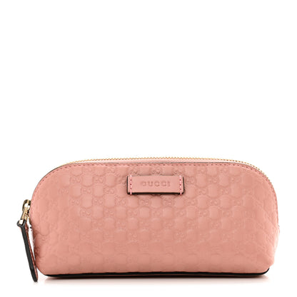 Gucci Microguccissima Small Cosmetic Case Soft Pink 1 of 8