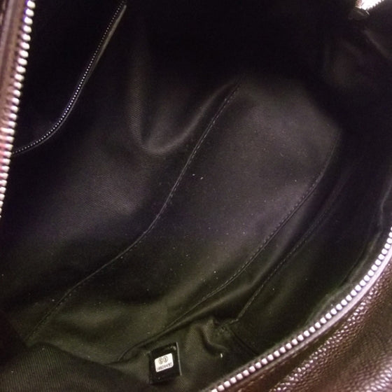 Caviar Quilted CC Doctor Bag Brown