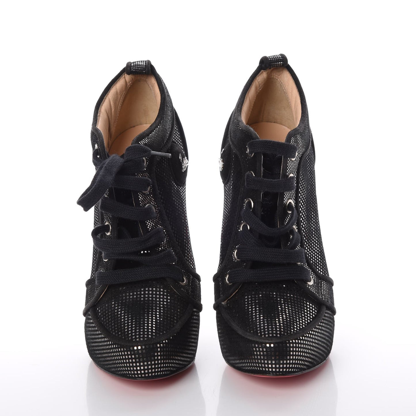 Suede Venus Orlato Ankle Booties 37 Black