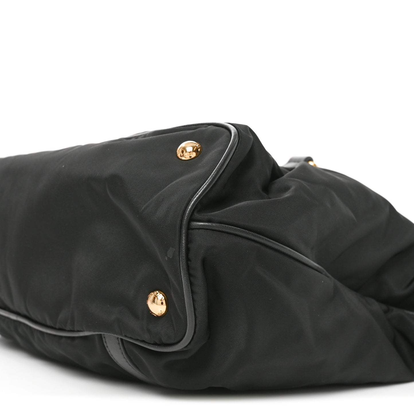 Tessuto Nylon Saffiano Tote Black
