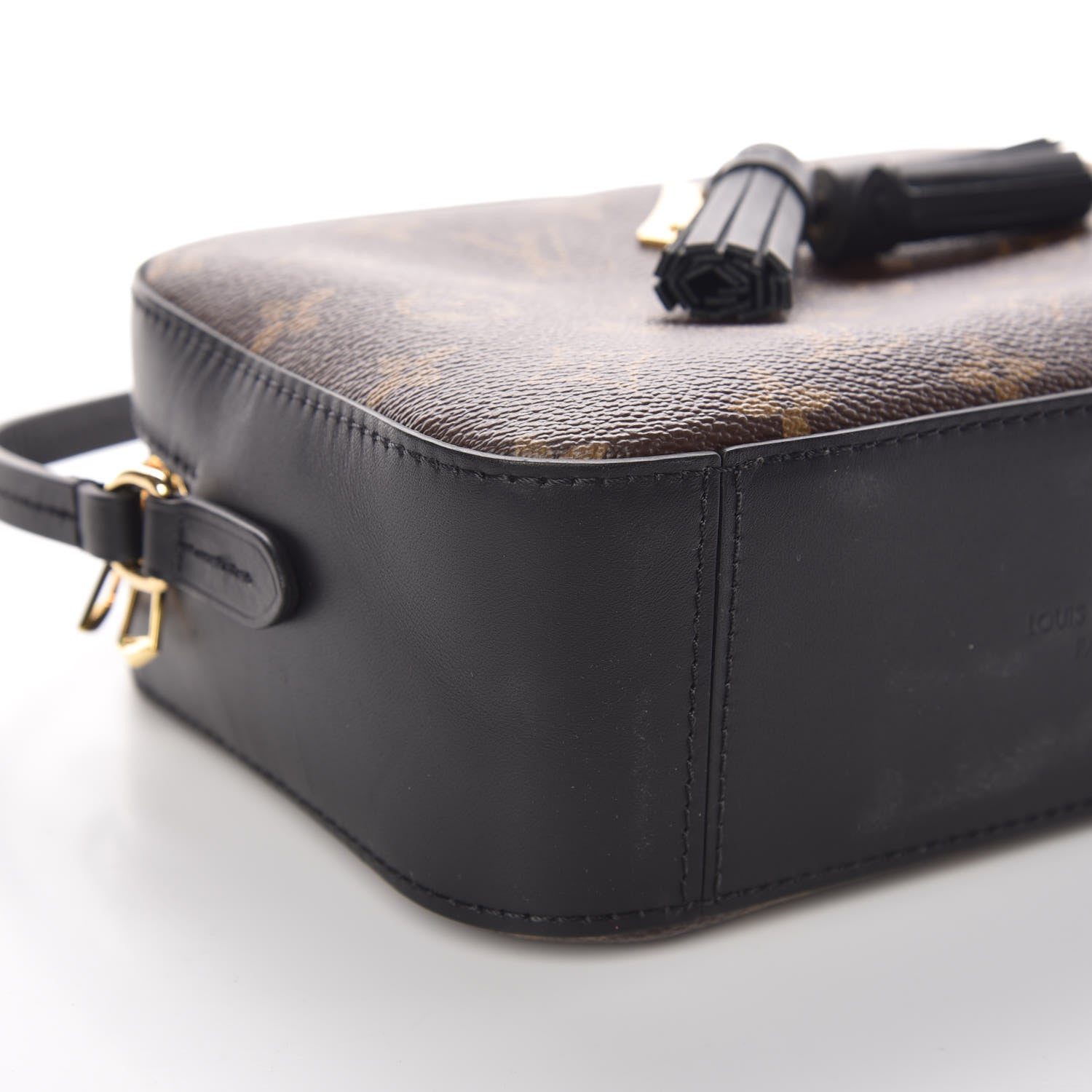 Louis Vuitton Monogram Saintonge Black 8 of 10