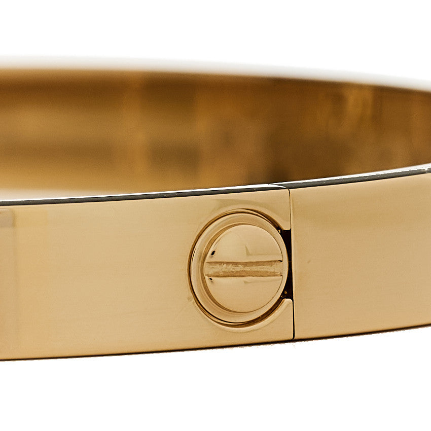 Cartier 18K Yellow Gold LOVE Bracelet 18 3 of 9