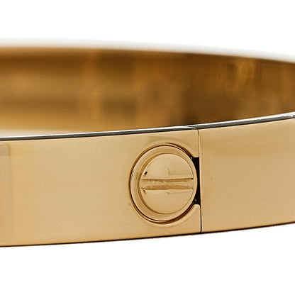 Cartier 18K Yellow Gold LOVE Bracelet 18 3 of 9