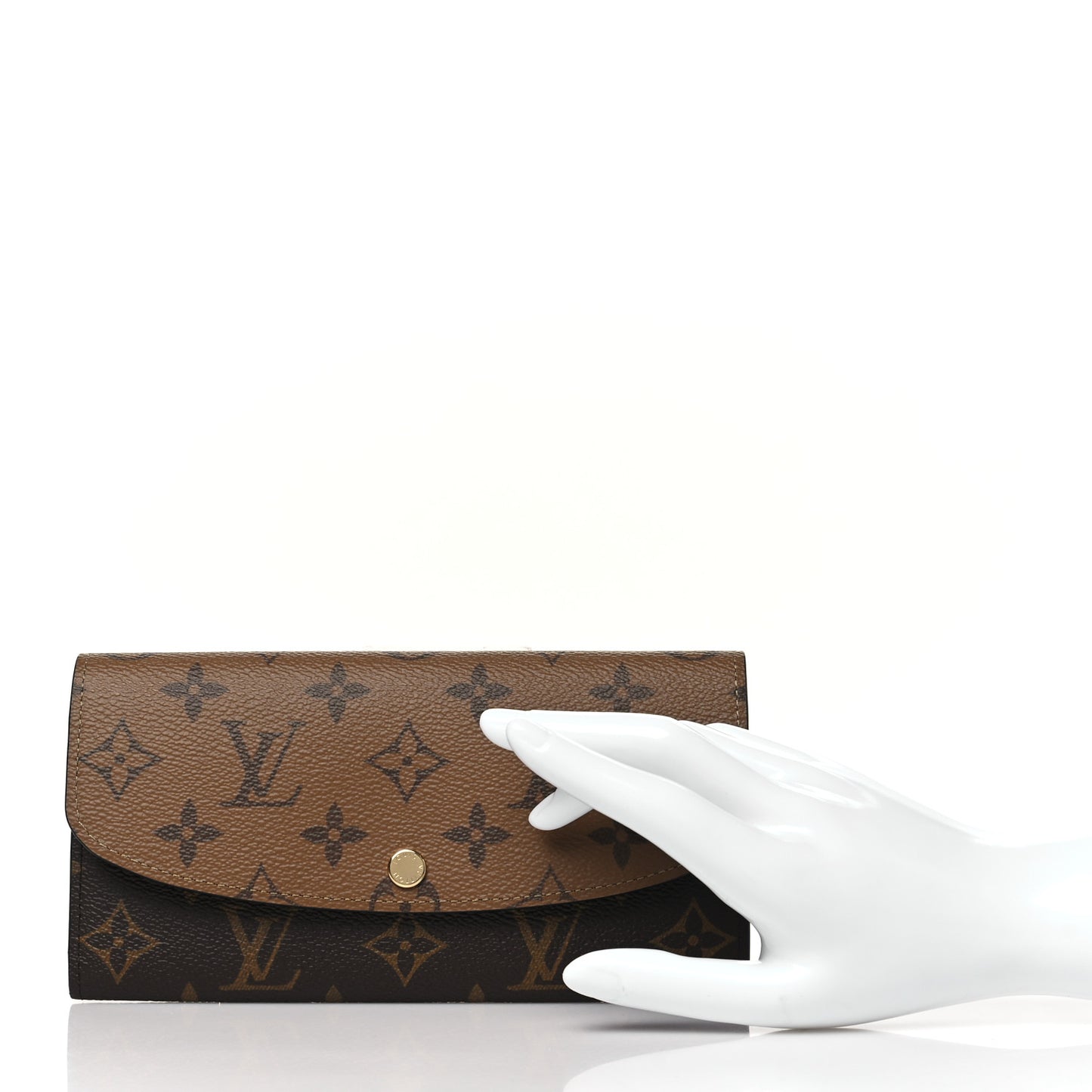 Reverse Monogram Emilie Wallet