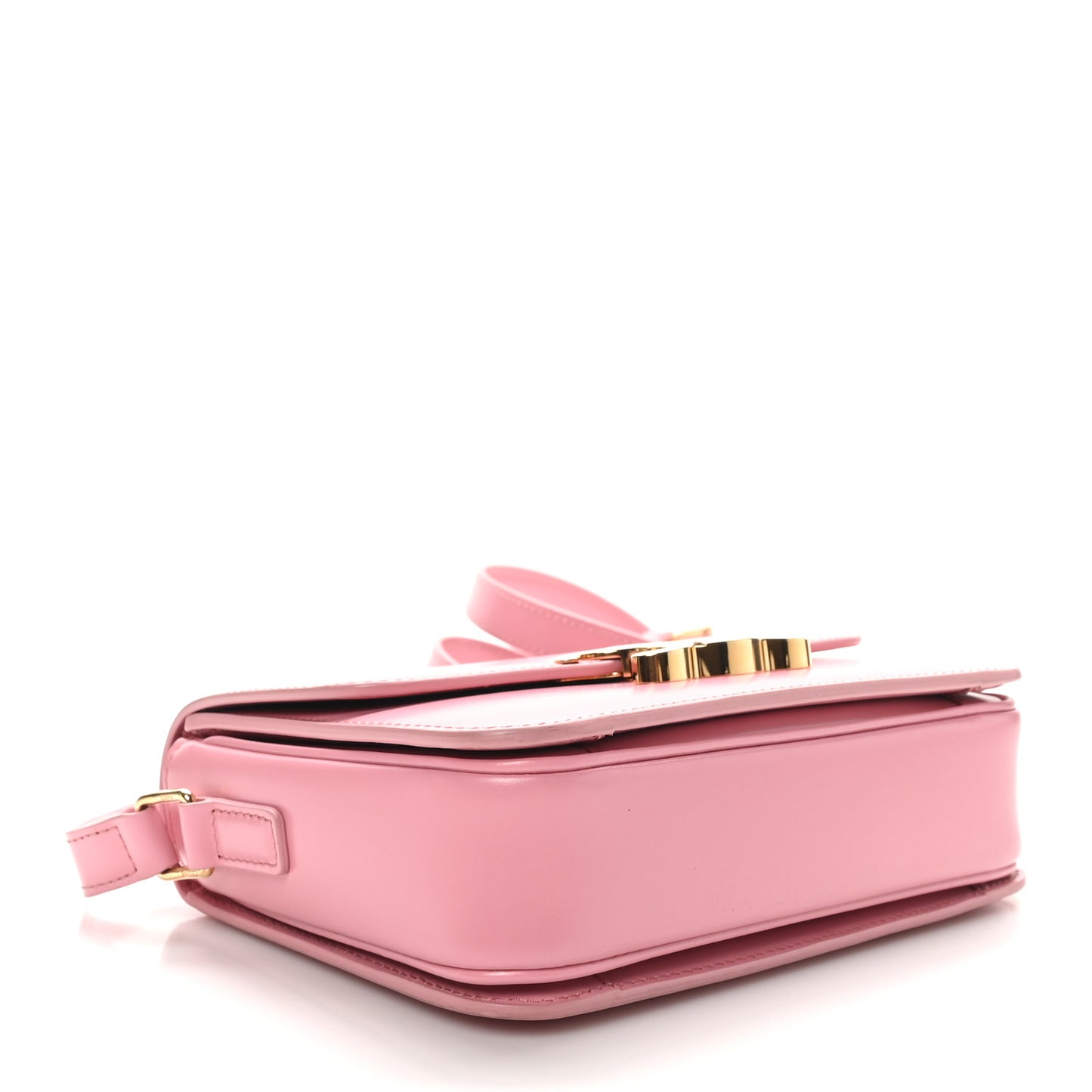 Shiny Calfskin Teen Triomphe Rose