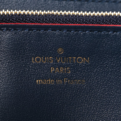 Louis Vuitton Taurillon Capucines Wallet Marine Rouge 6 of 7