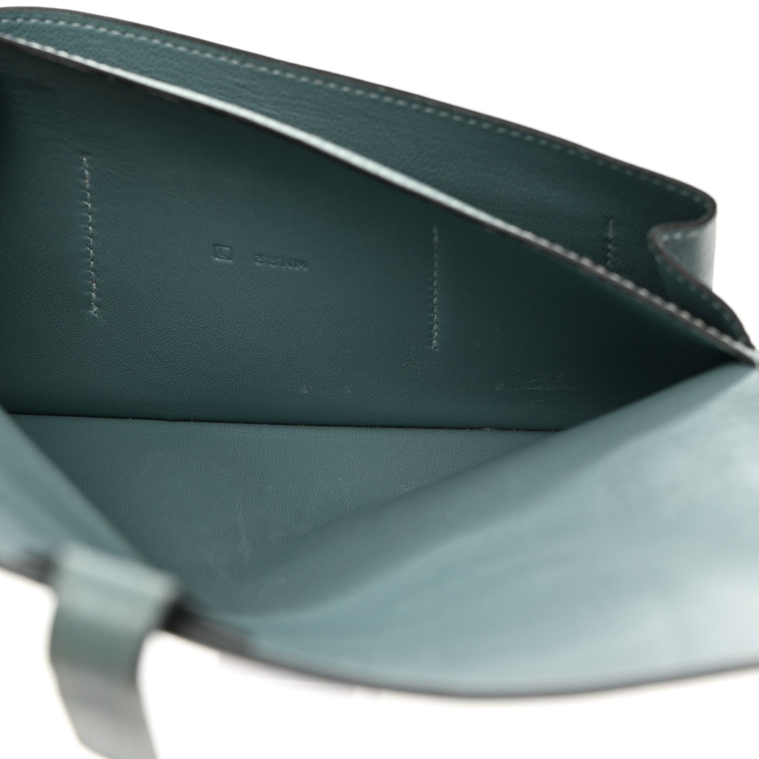 Hermes Evercolor Dogon Duo Wallet Ciel 6 of 10