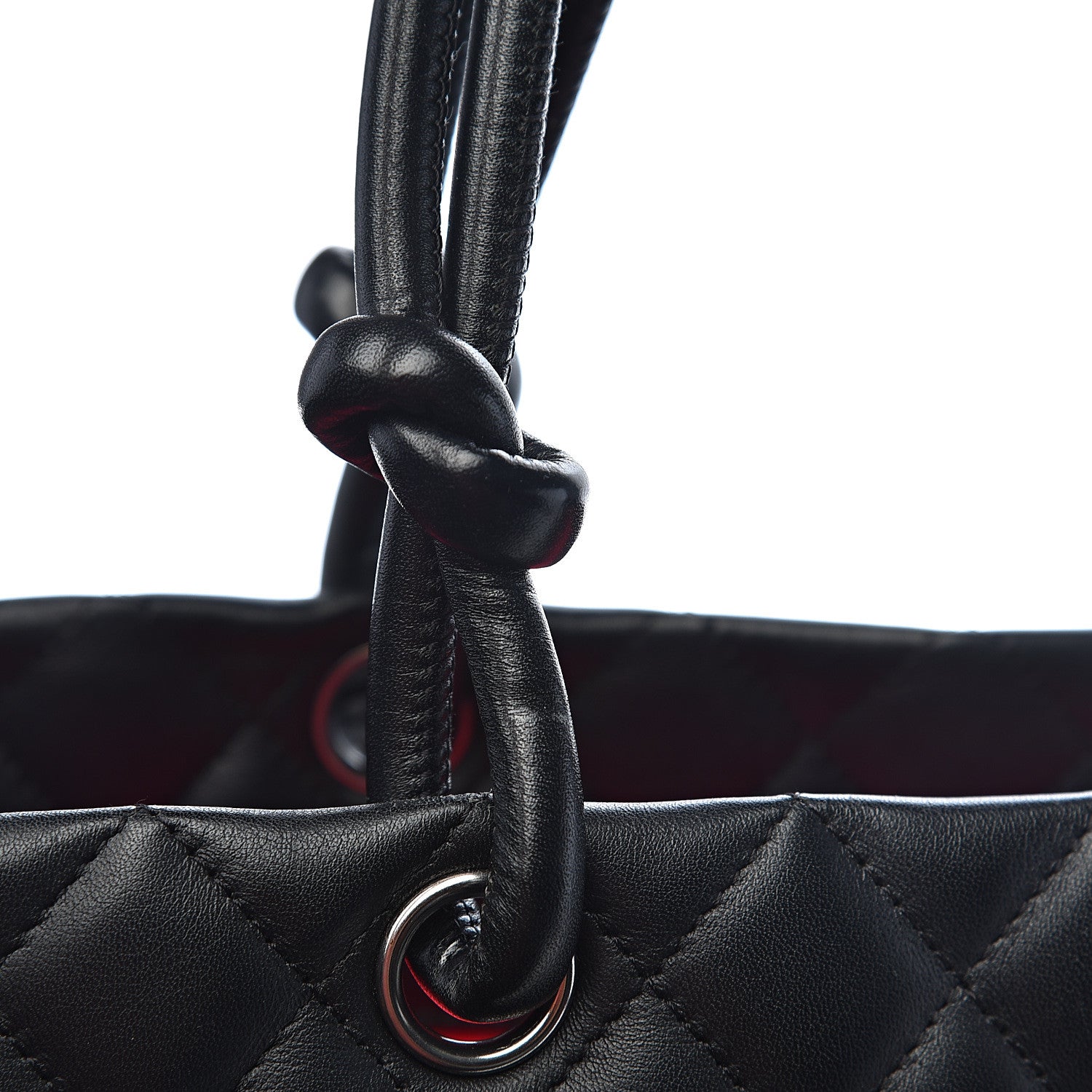 Chanel Calfskin Quilted Large Cambon Tote Black 11 of 16