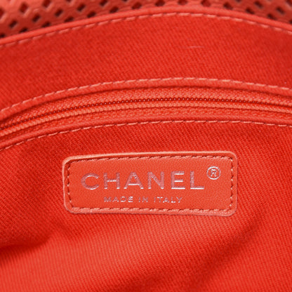 Chanel Perforated Calfskin Up In The Air Flap Red 7 of 8