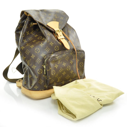 Louis Vuitton Monogram Montsouris GM Backpack 3 of 10