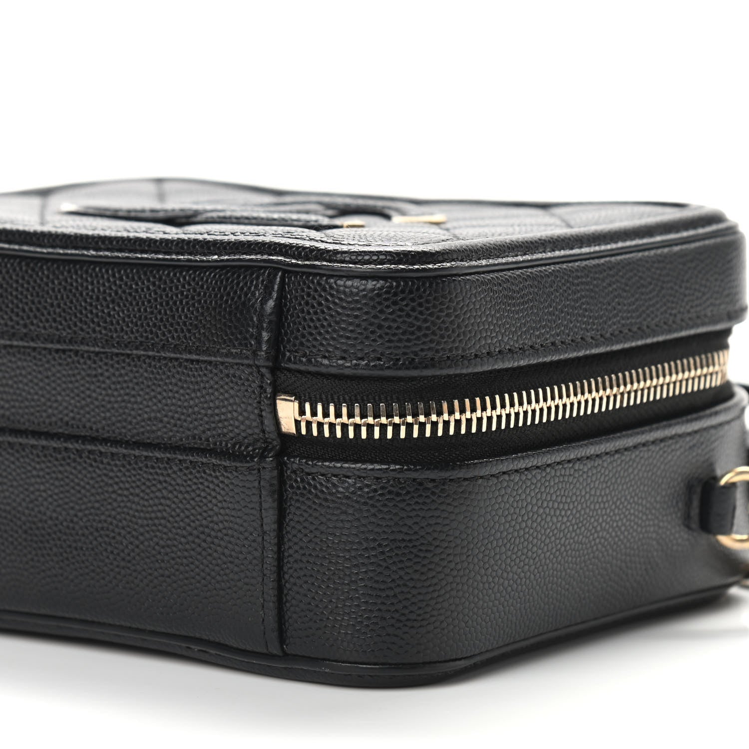 Chanel Caviar Quilted Small CC Filigree Vanity Case Black 9 of 9