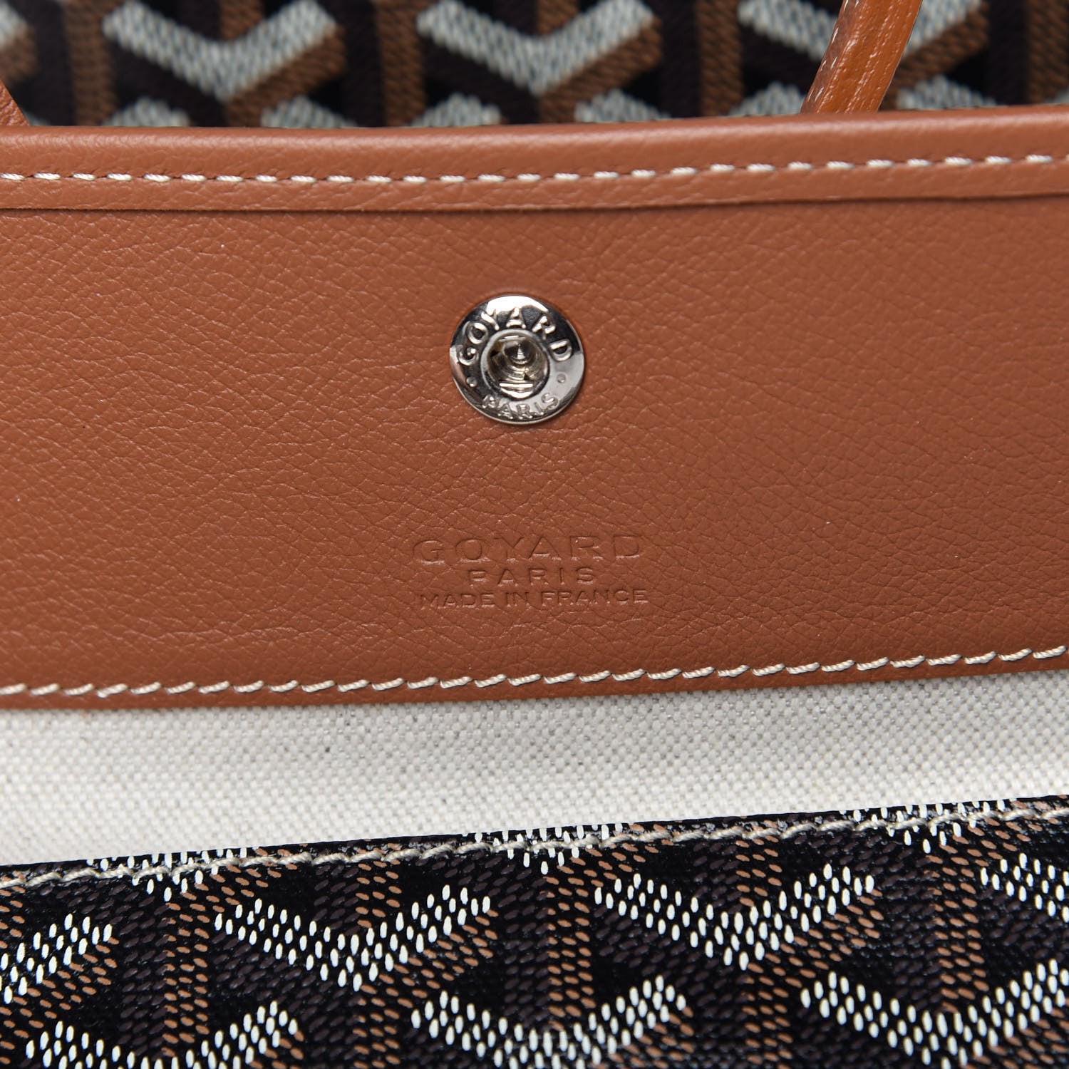 Goyard Goyardine Saint Louis PM Black Gold 8 of 8