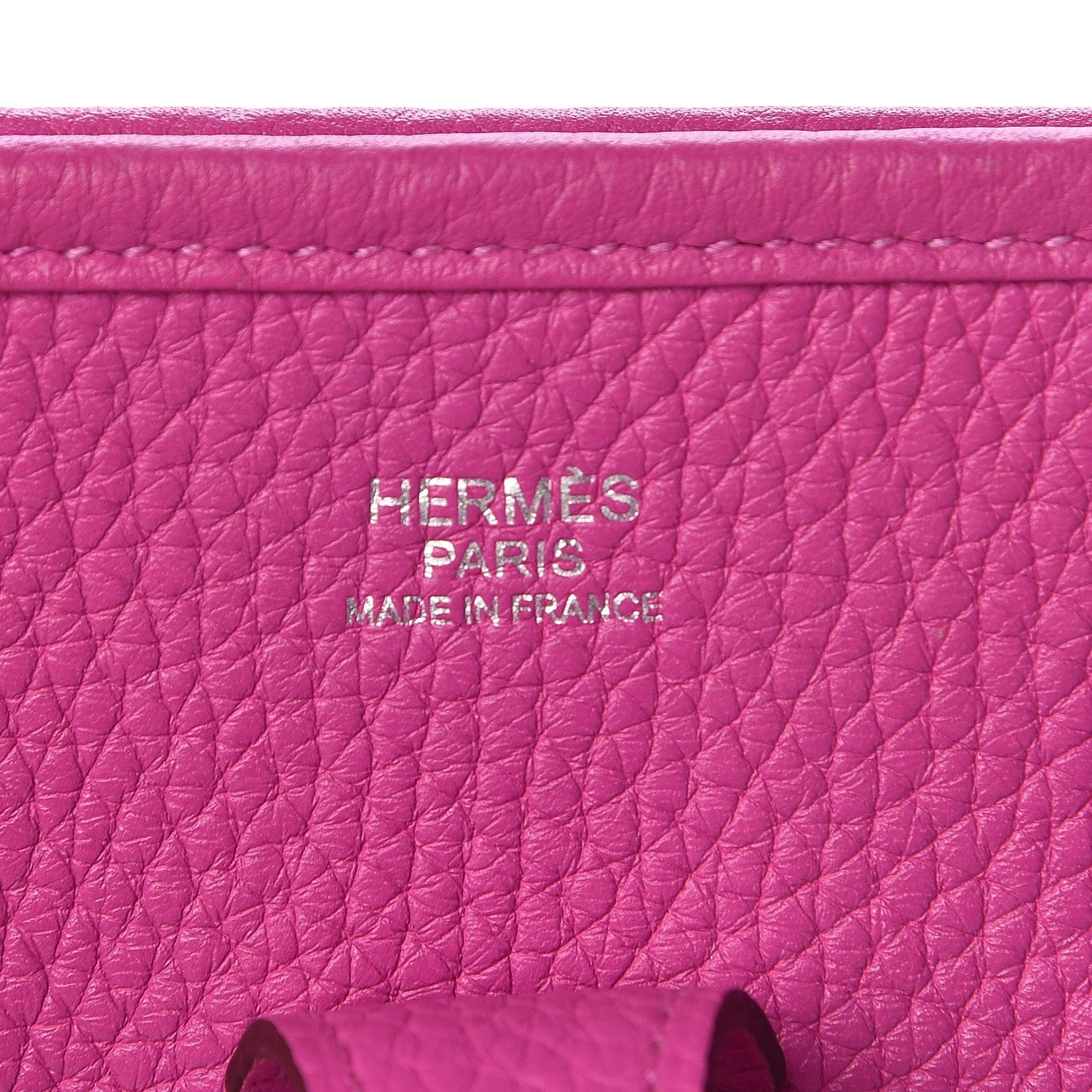 Hermes Taurillon Clemence Evelyne III PM Magnolia 6 of 13