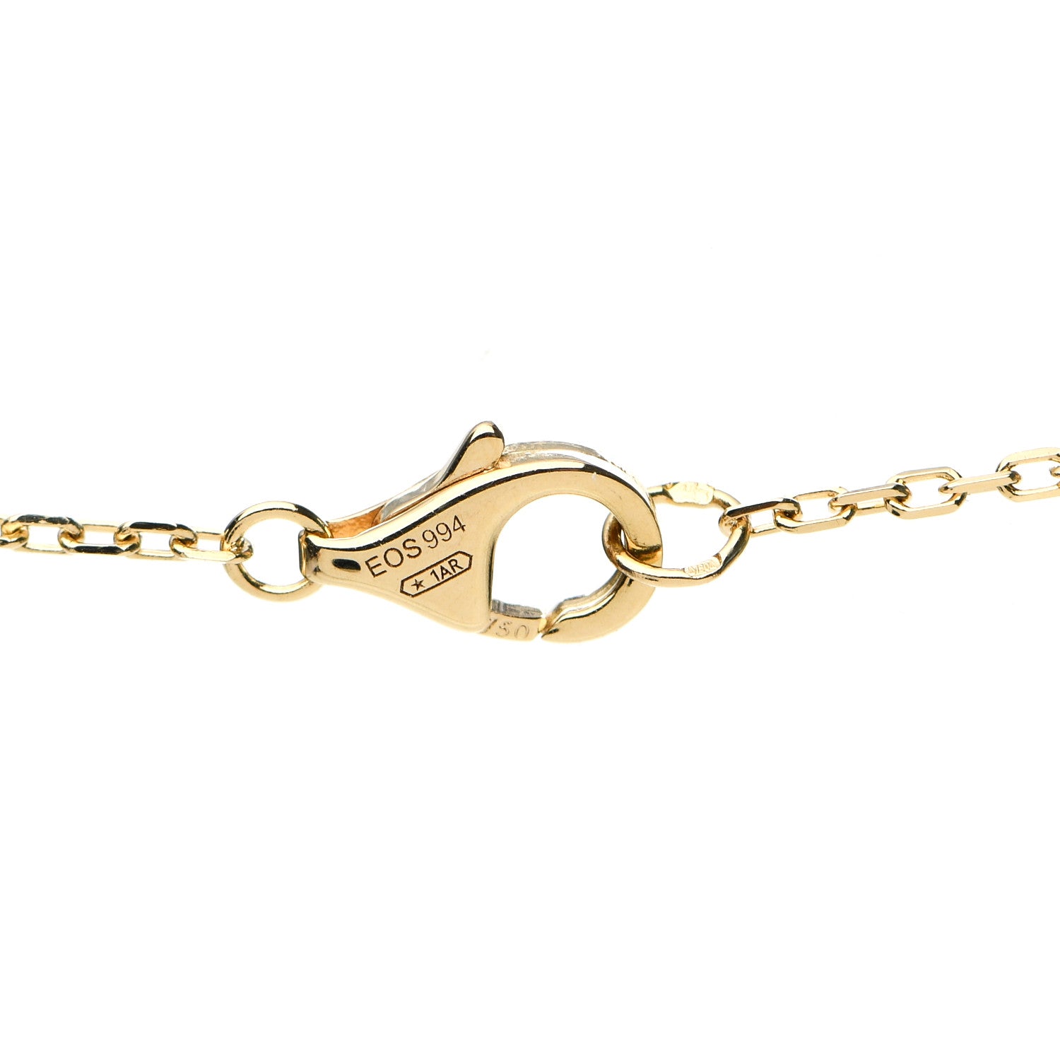 Cartier 18K Yellow Gold Diamond Juste Un Clou Pendant Necklace 5 of 6