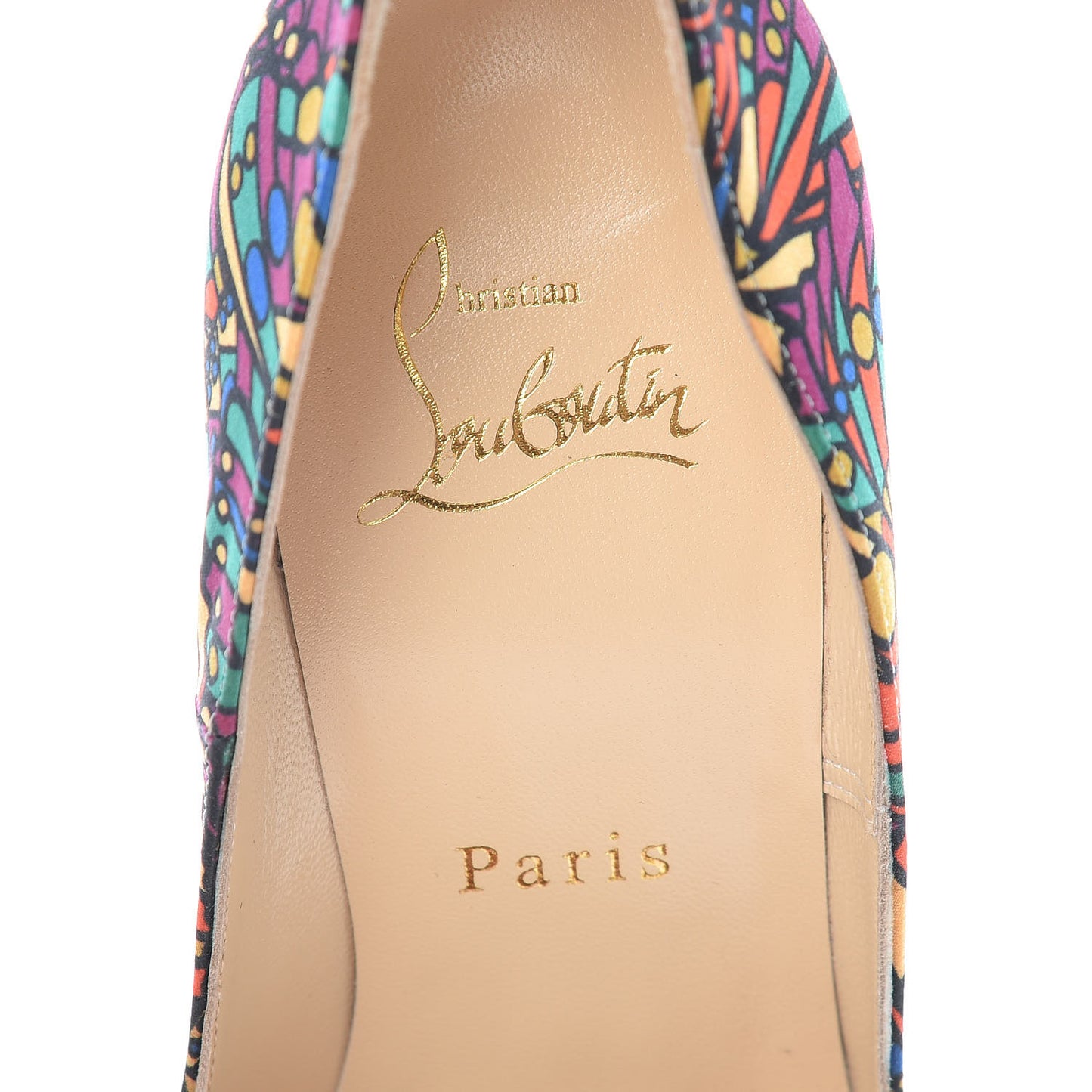 Satin Vitrail So Kate 120 Pumps 35.5 Multicolor