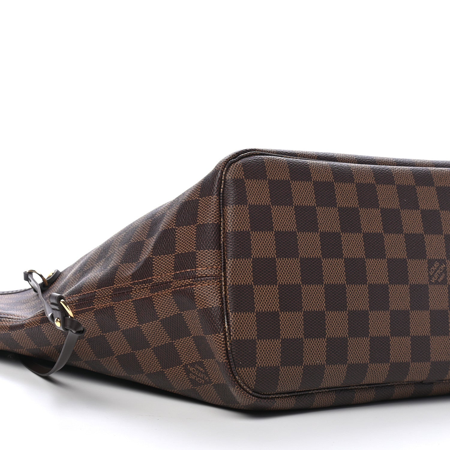 Louis Vuitton Damier Ebene Neo Neverfull MM Rose Ballerine 10 of 28
