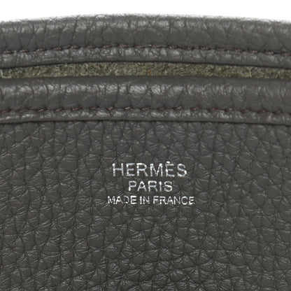 Hermes Taurillon Clemence Evelyne III PM Etain 6 of 9