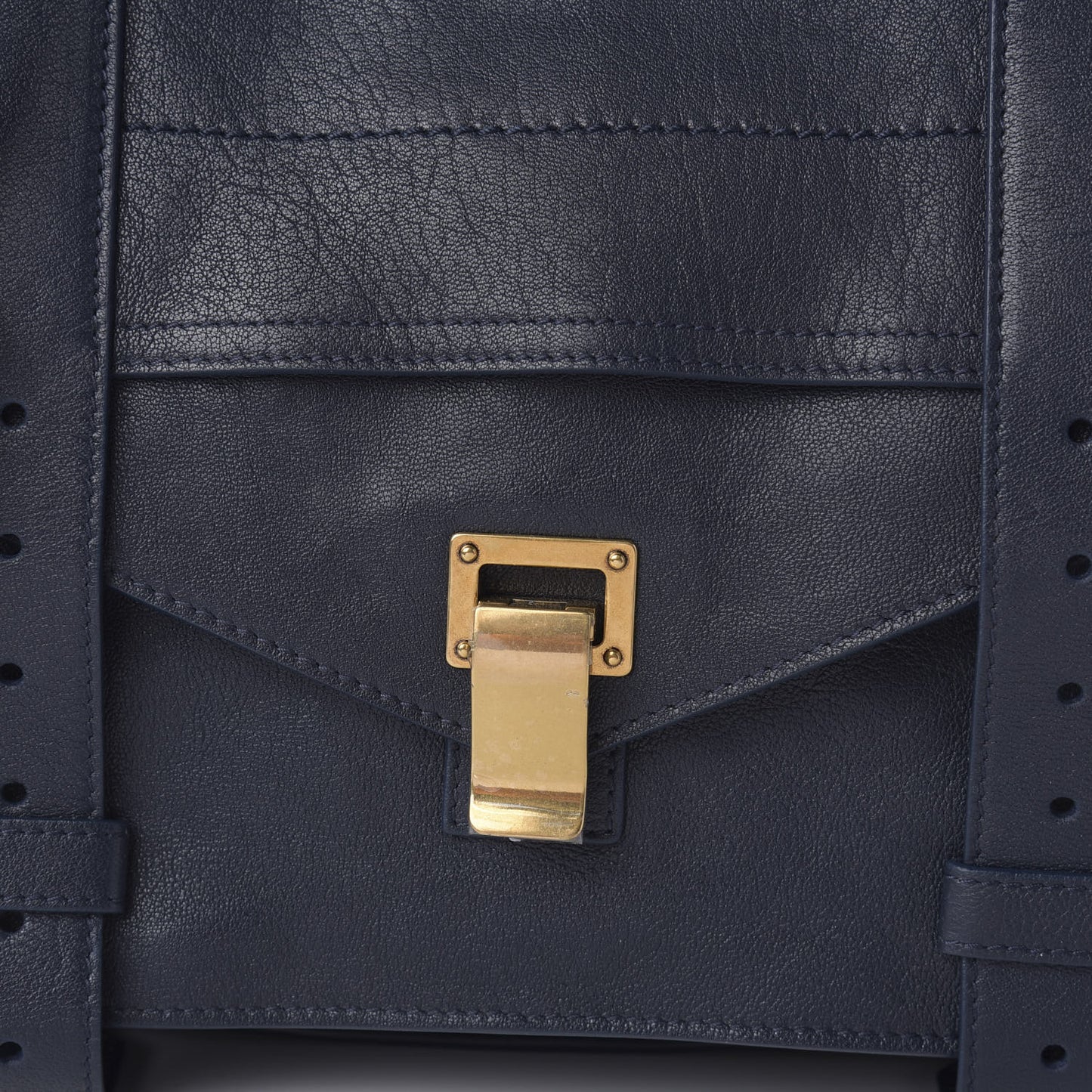 Lambskin Medium PS1 Satchel Midnight