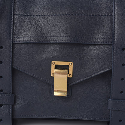 Proenza Schouler Lambskin Medium PS1 Satchel Midnight 10 of 10