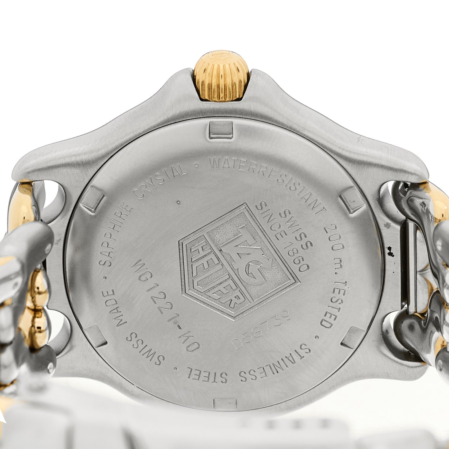Stainless Steel 34mm Professional 200M Quartz Watch Ivory WG1221