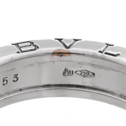 Bulgari 18K White Gold B.Zero1 One-Band Ring 53 6.5 6 of 8