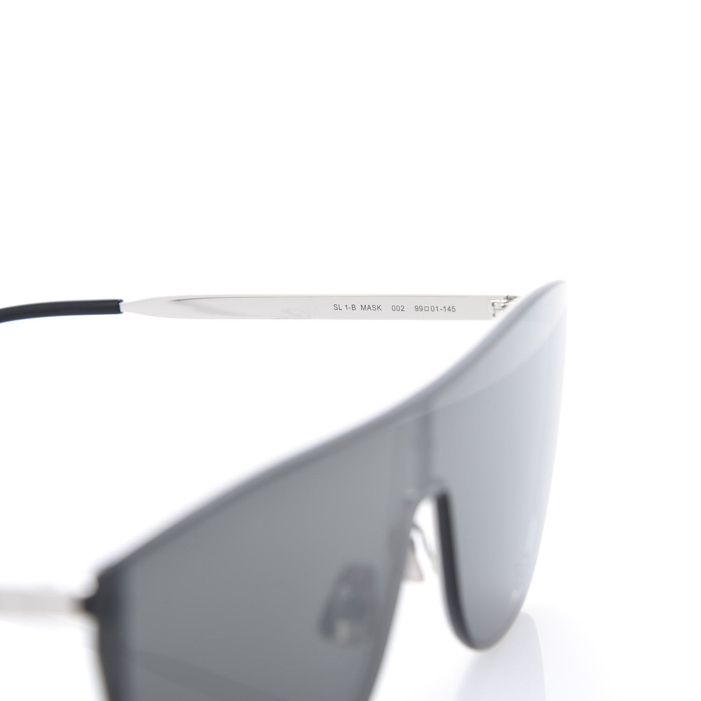 SL1-B Mask Sunglasses Black Silver