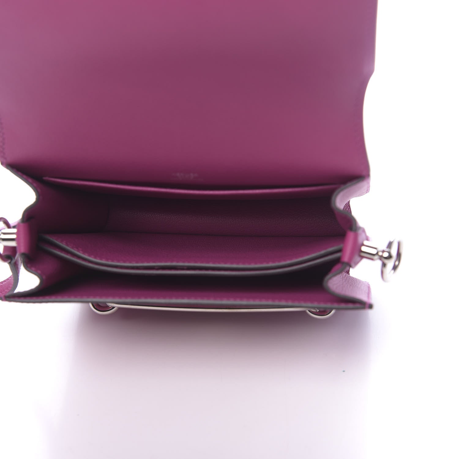 Hermes Evercolor Mini Sac Roulis Rose Pourpre 5 of 10