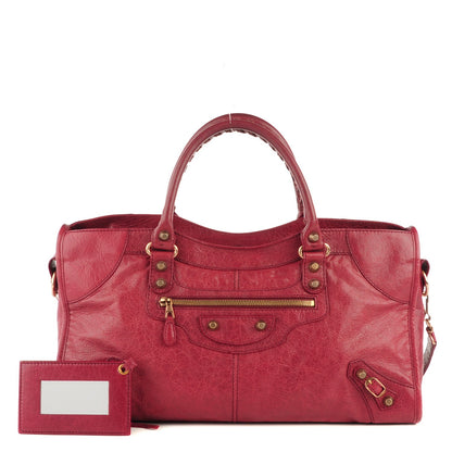Balenciaga Agneau Giant 12 Rose Gold Hardware Part Time Cassis 1 of 7