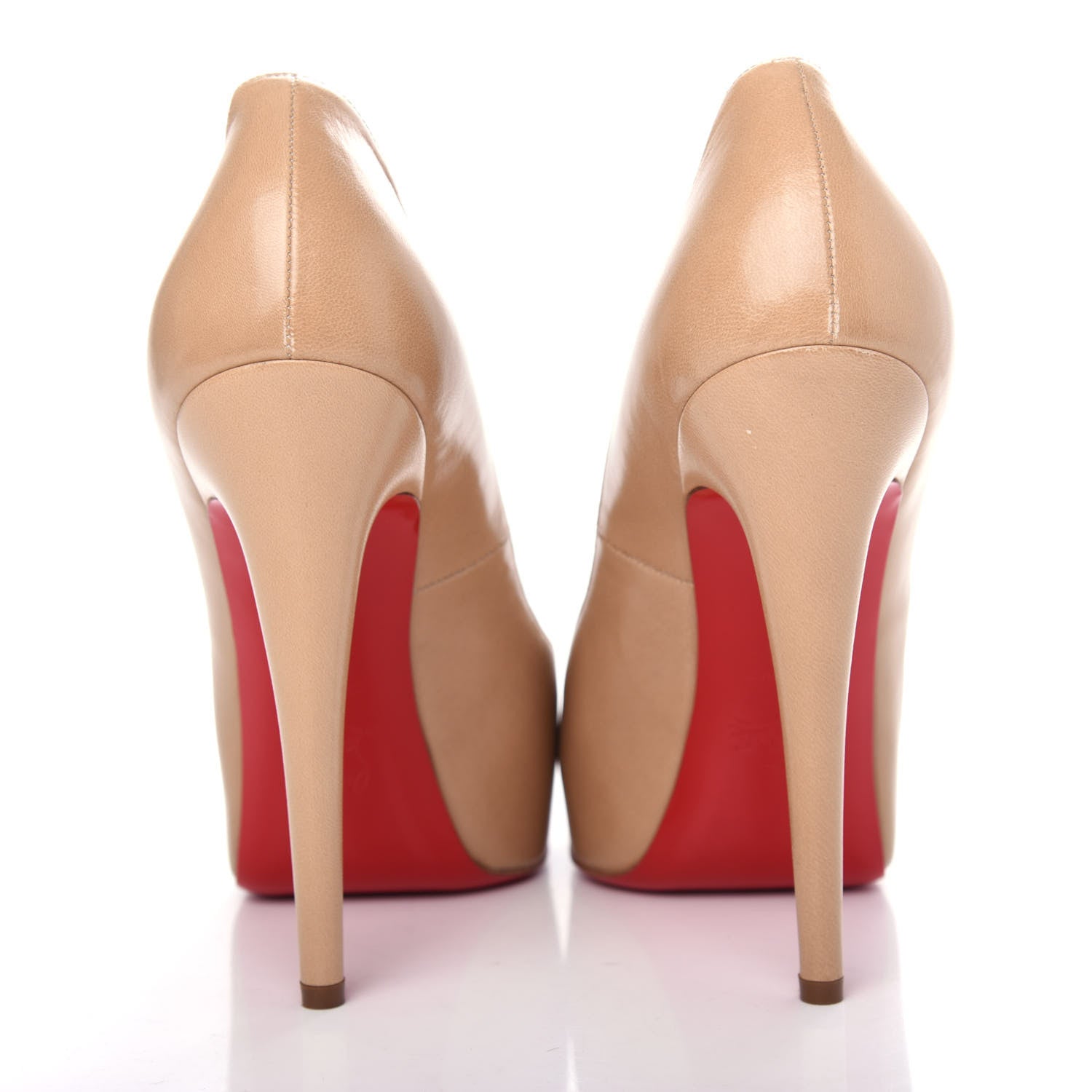 Christian Louboutin Kid Patent Vendome 120 Pumps 39.5 Corde Red 7 of 10