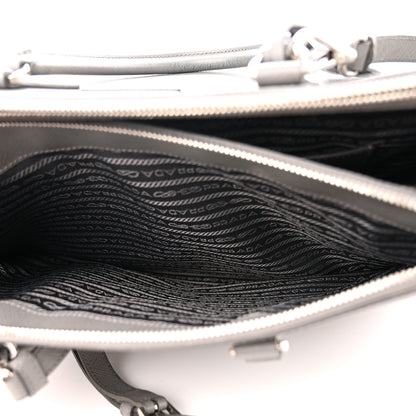 Prada Saffiano Large Galleria Double Zip Tote Marmo 7 of 16