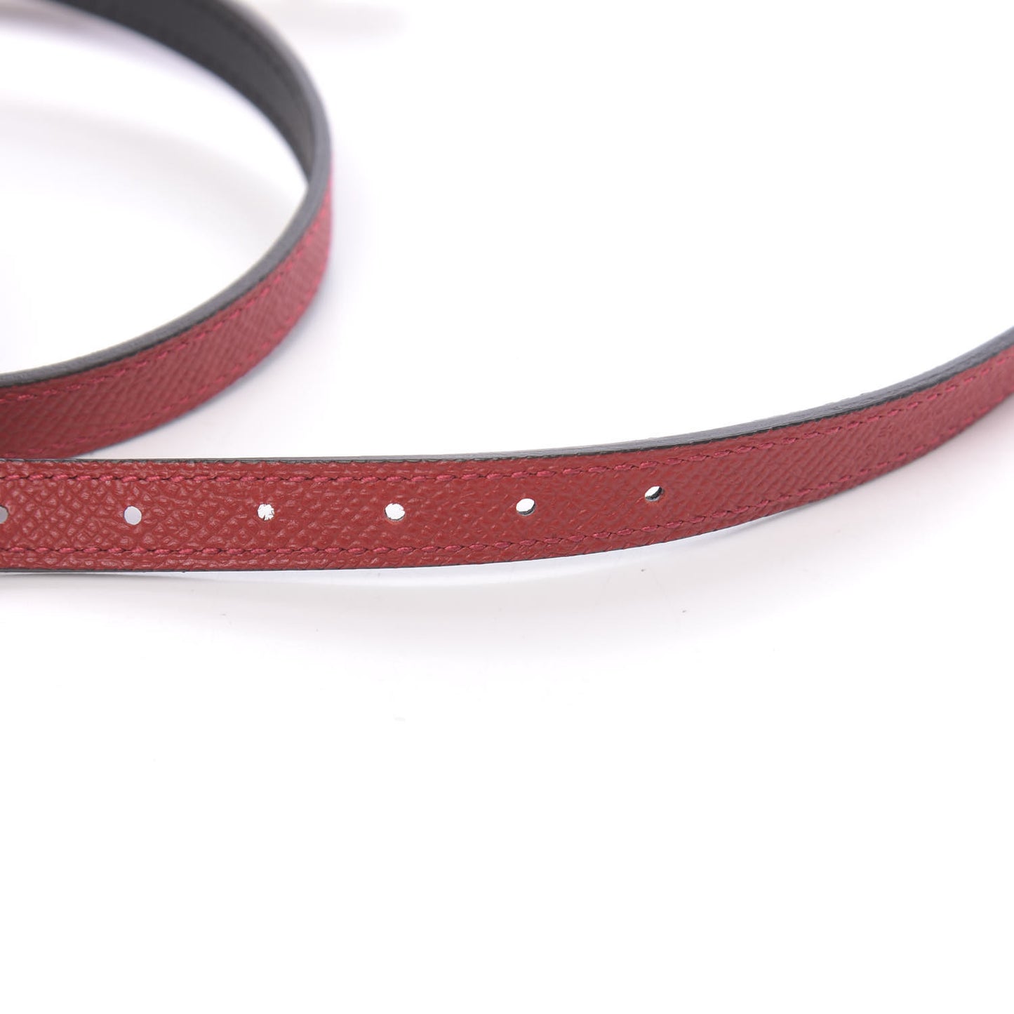 Epsom Swift 13mm Gamma Belt 75 Rouge Casaque Black