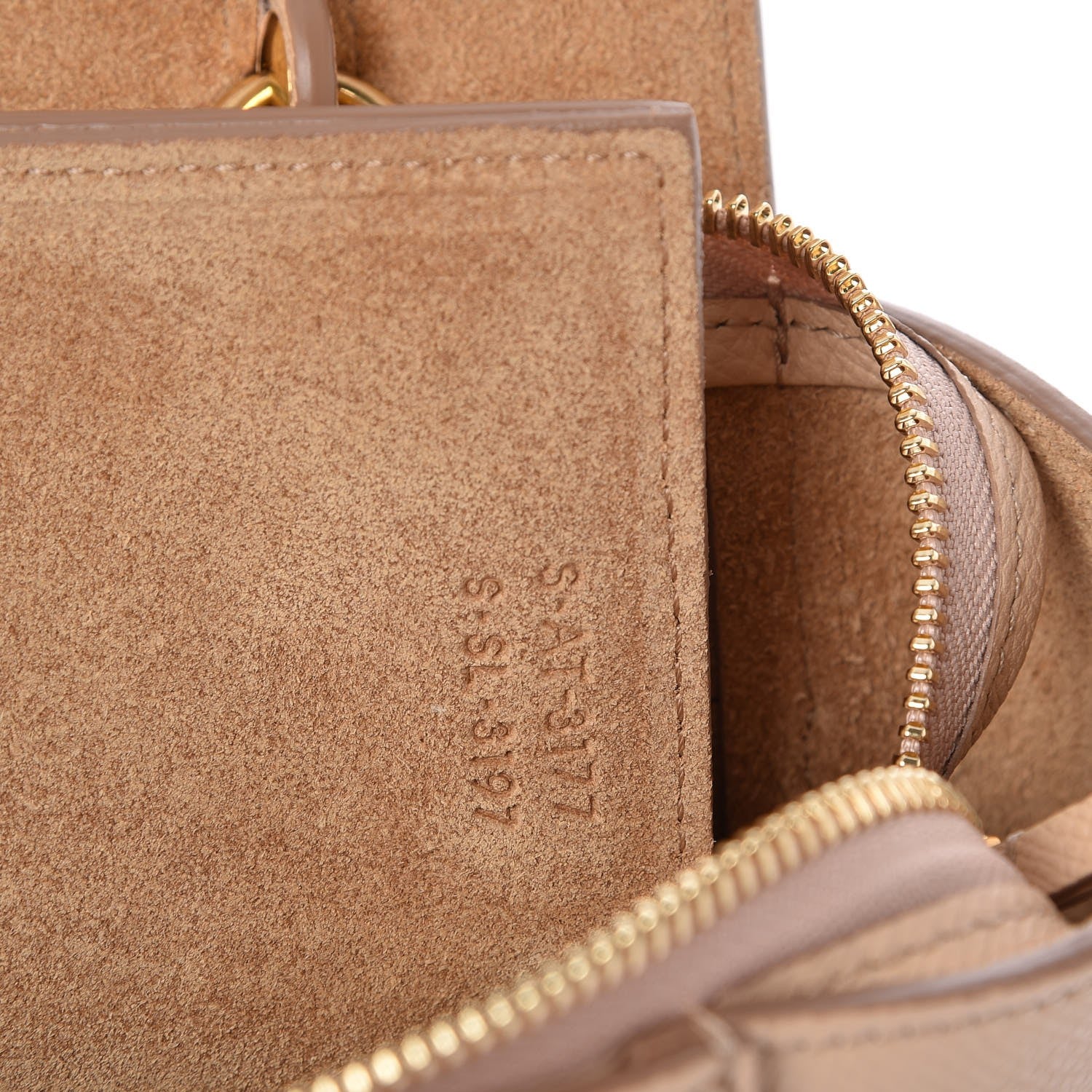 Celine Grained Calfskin Micro Belt Bag Nude 6 of 7