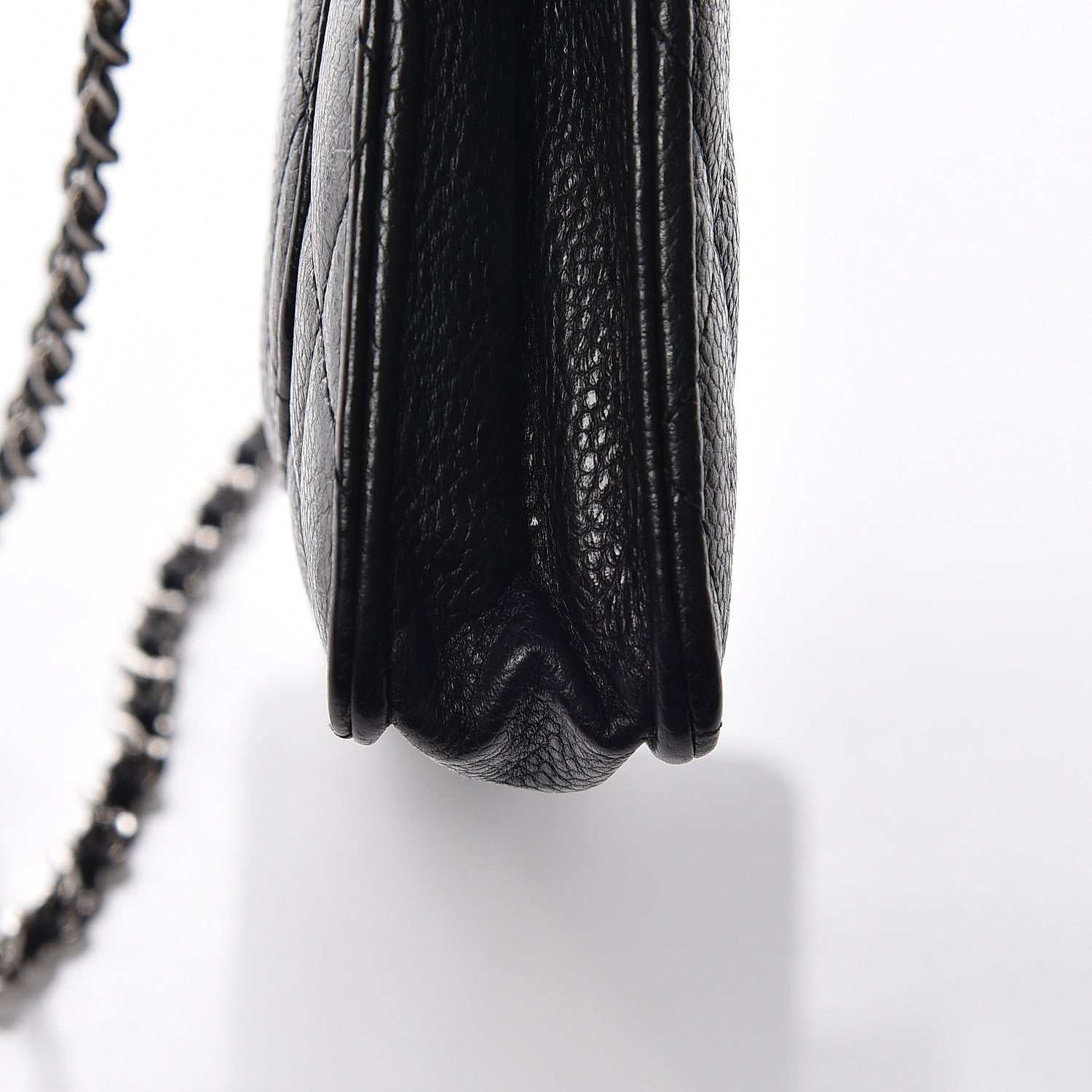 Chanel Caviar Quilted Wallet On Chain WOC Black 16 of 17