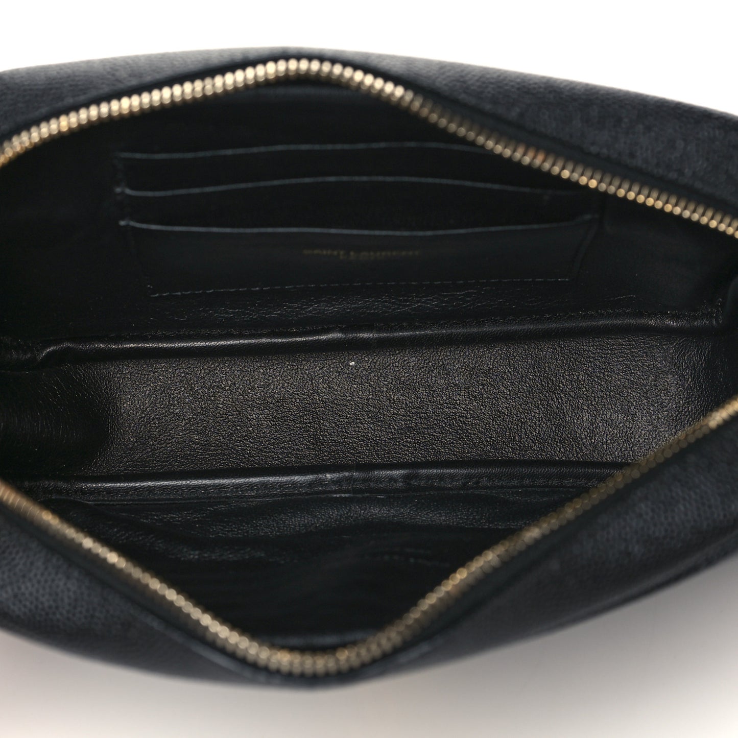 Grain De Poudre Matelasse Monogram Mini Lou Camera Bag Black