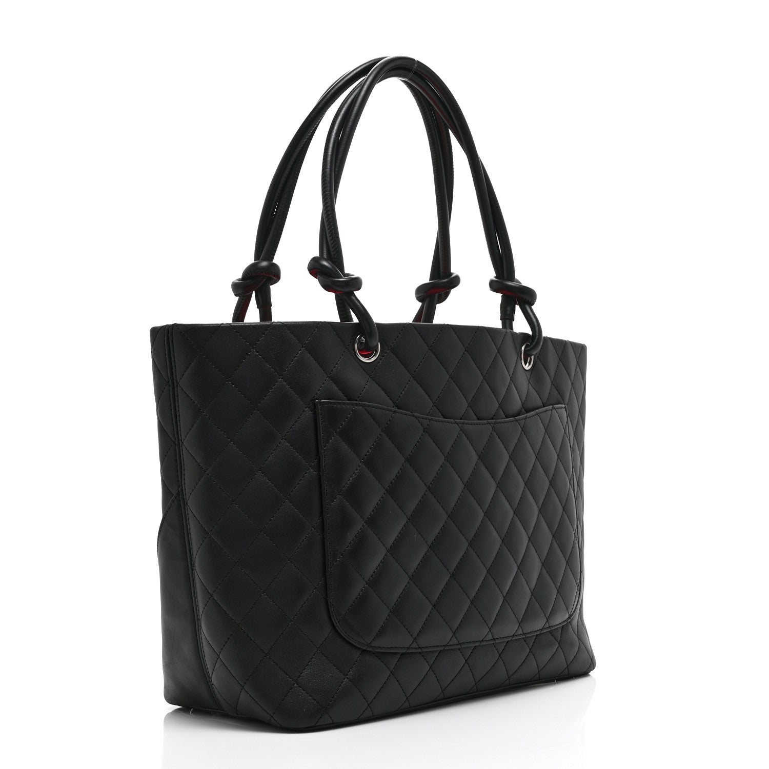 Chanel Calfskin Quilted Large Cambon Tote Black 3 of 10