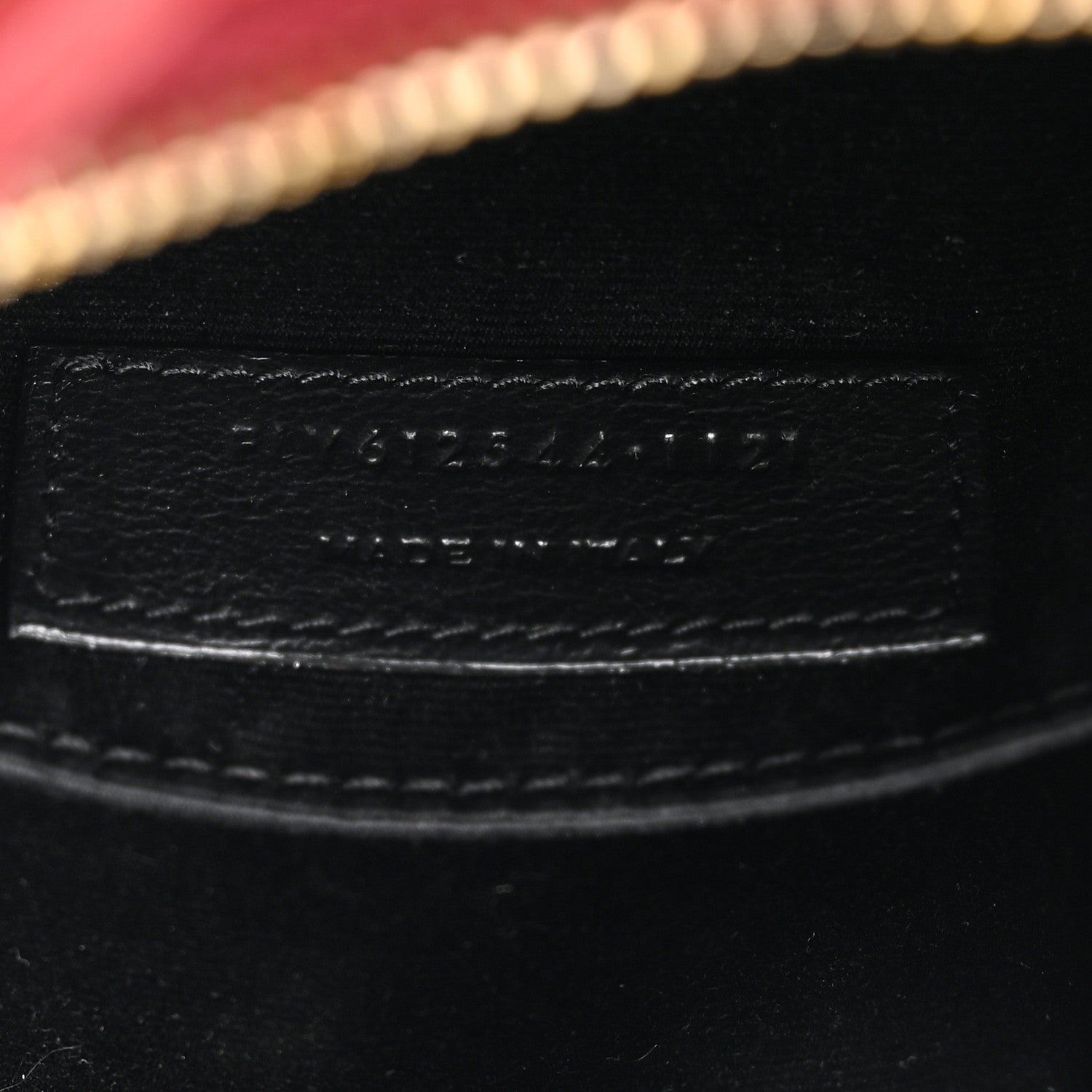 Saint Laurent Calfskin Matelasse Monogram Lou Camera Bag Red 7 of 12