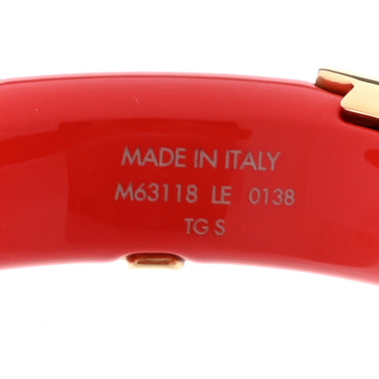 Louis Vuitton Resin Daily Monogram Bracelet S Red 5 of 6