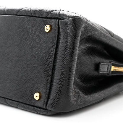 Chanel Caviar Quilted Timeless CC Soft Tote Black 12 of 13