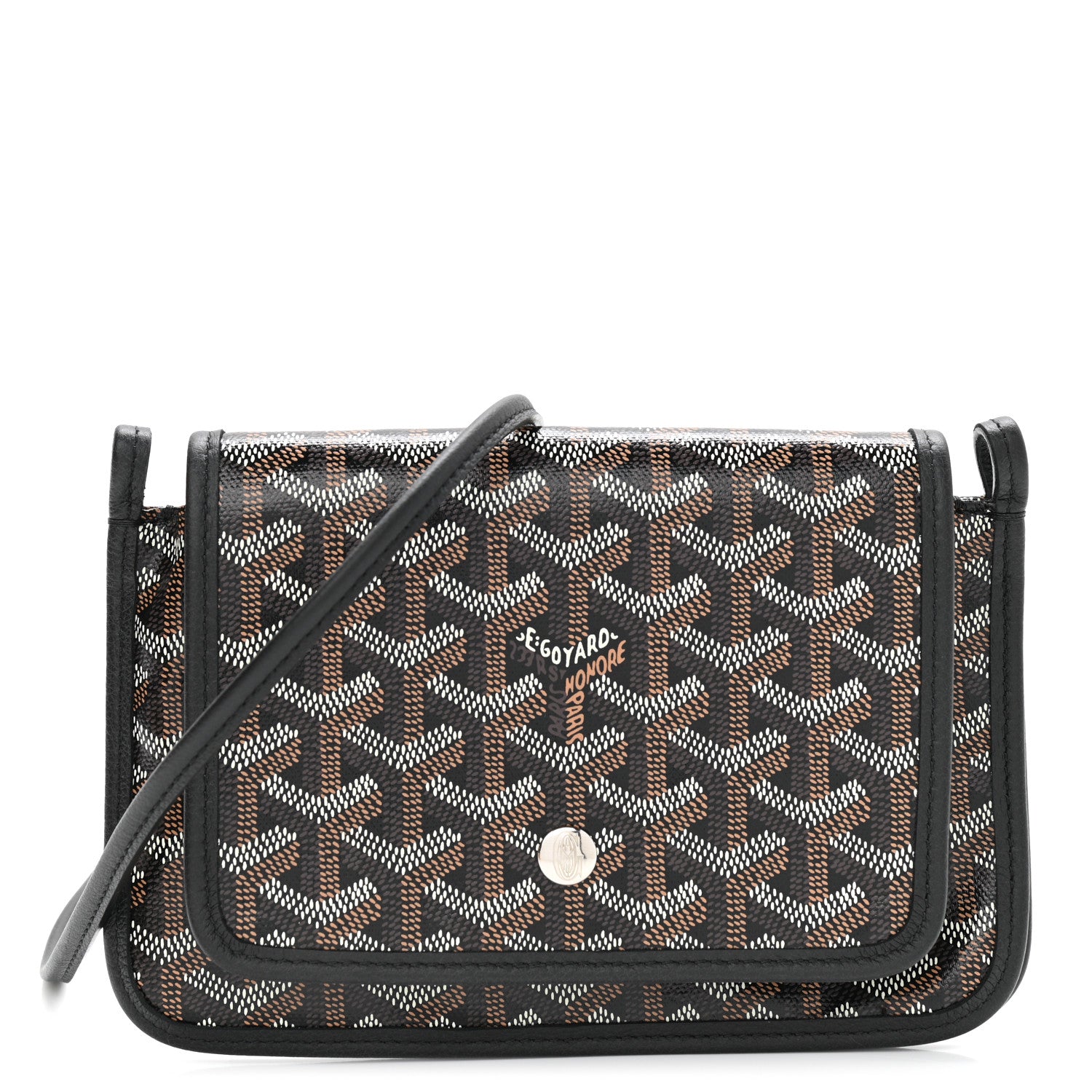 Goyard Goyardine Plumet Wallet Clutch Black 1 of 9
