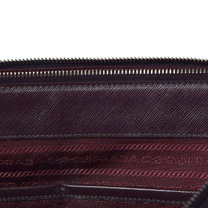 Prada Saffiano Large Galleria Double Zip Tote Granato 10 of 20