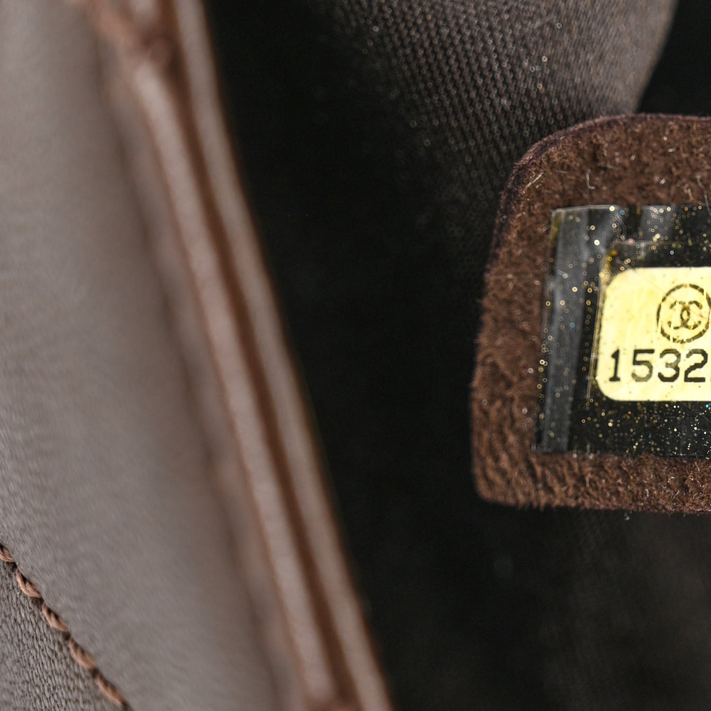Lambskin Quilted Maxi Chanel 3 Flap Dark Brown