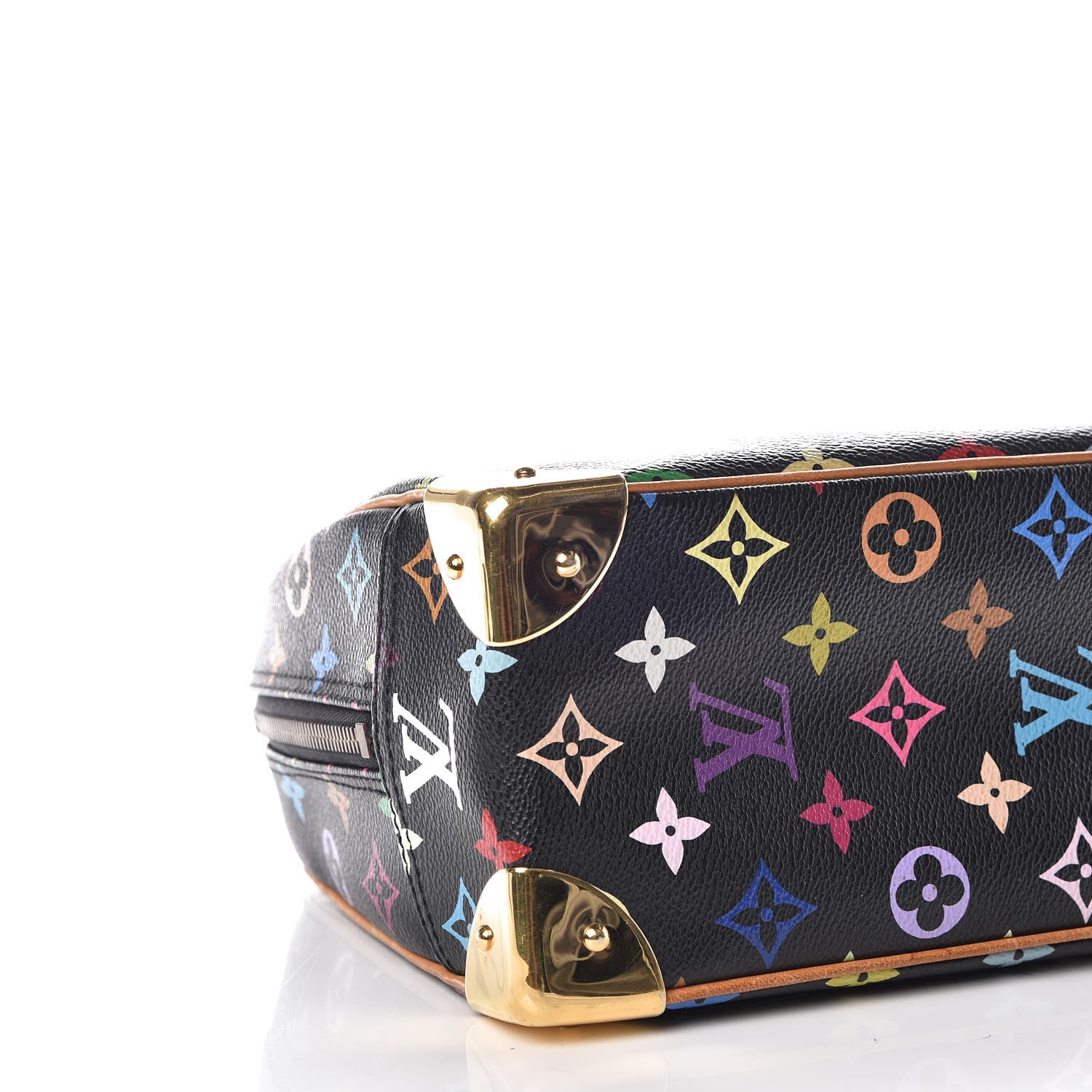 Louis Vuitton Monogram Multicolor Trouville Black 5 of 18