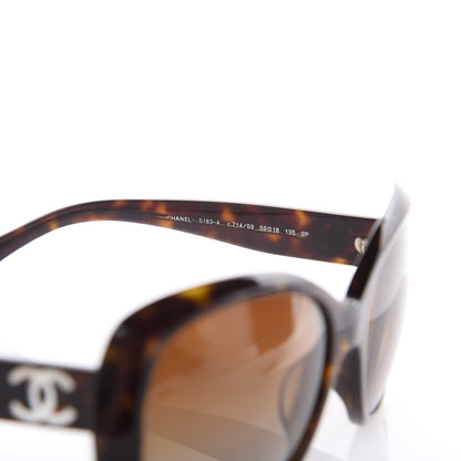 Chanel CC Sunglasses 5183 Tortoise 4 of 8