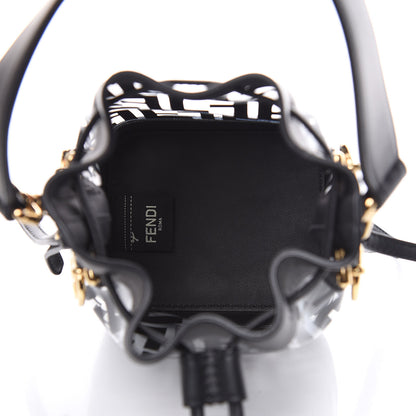 Fendi TPU FF Vitello Grace F is Fendi Mini Mon Tresor Bucket Bag Black 5 of 8