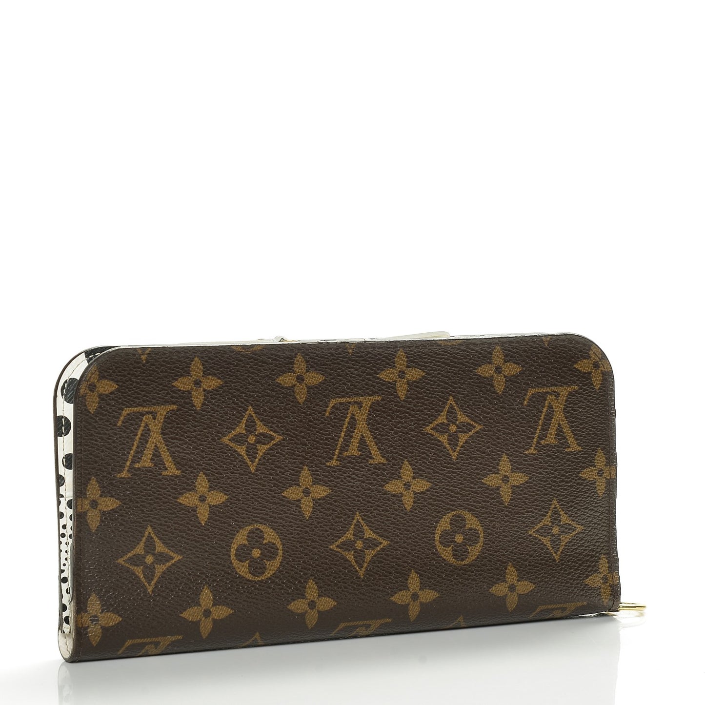 Monogram Kusama Waves Insolite Wallet White