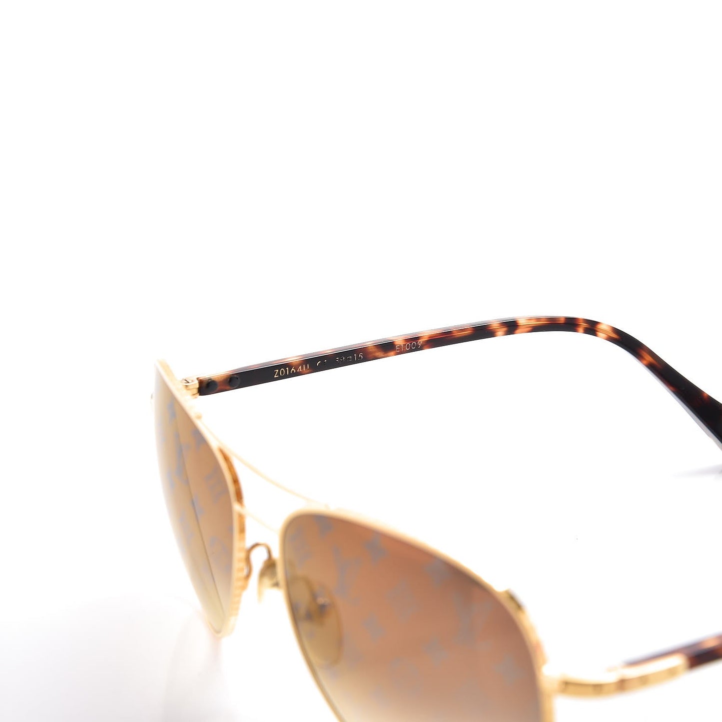 Conspiration Pilote Sunglasses Z0164U Gold