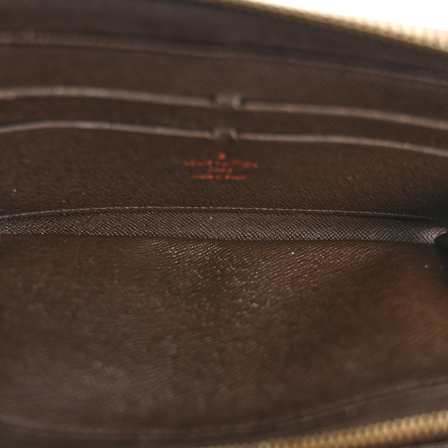 Damier Ebene Zippy Wallet