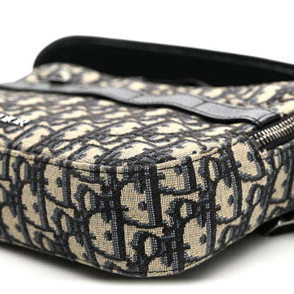 Christian Dior HOMME Oblique Maxi Safari Messenger Beige Black 9 of 10
