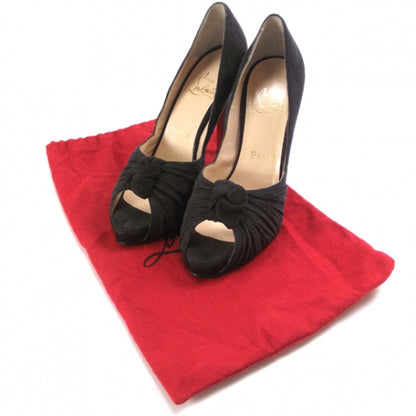Christian Louboutin Suede Greissimo Platform Pumps 38 4 of 7