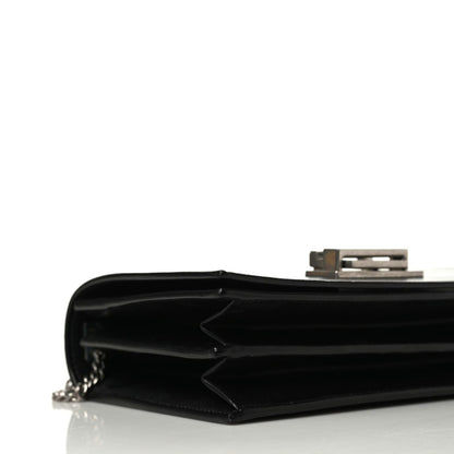 Saint Laurent Calfskin Metropolis Chain Shoulder Bag Black 6 of 10